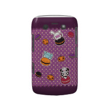 Macarons de Halloween Coque Blackberry Bold