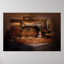 Machine à coudre - chanteur affiche