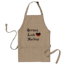 Machine allemande d'amour tablier
