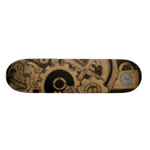 Machines de Steampunk (effrontées) Plateau De Skateboard