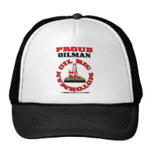 Machiniste de plate-forme pétrolière, chapeau de m casquette