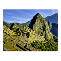 Machu antique Picchu, dernier refuge de Carte Postale