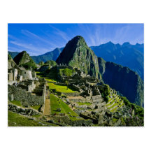Machu antique Picchu, dernier refuge des 2 Carte Postale