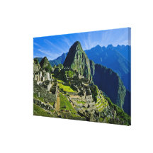 Machu antique Picchu, dernier refuge des 2 Toile Tendue Sur Châssis