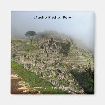 Machu Picchu, Pérou Aimants Pour Réfrigérateur
