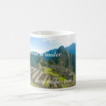 Machu Picchu Pérou Tasse À Café