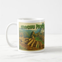 Machu Picchu Pérou Tasses À Café
