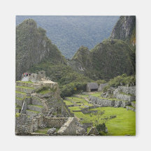 Machu Picchu, ruines de ville d'Inca, Pérou. 2 Aimant Pour Réfrigérateur