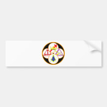 Maçon de rite de York Adhésif Pour Voiture