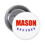 MAÇON RETRAITÉ BADGE