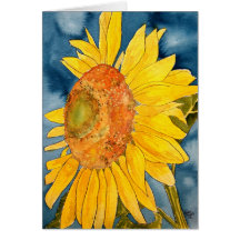 macro carte de voeux d'art populaire de fleur de t