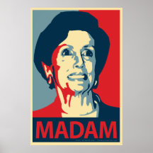 Madam Pelosi Parody Poster