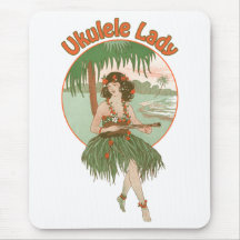 Madame #1 Mousepad d'ukulélé Tapis De Souris