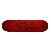Madame Bones (rouge) Planches À Roulettes