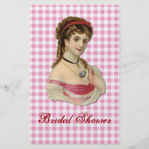Madame Bridal Shower Invitation Prospectus