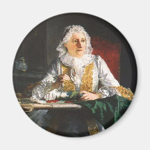 Madame Crozat Aimants Pour Réfrigérateur