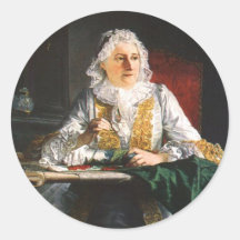Madame Crozat Autocollants