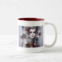 Madame de papillon mug