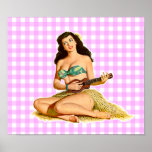 Madame de pin-up vintage posters