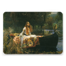 Madame de Shalott (sur le bateau) par le château d Invitations Personnalisées