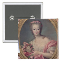 Madame du Barry, 1770 Pin's Avec Agrafe