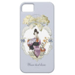 Madame Fan et chien Coques iPhone 5 Case-Mate