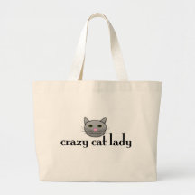 Madame folle de chat sacs