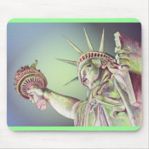 Madame Liberty Tapis De Souris