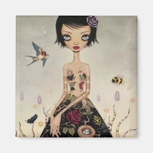 Madame Ninsar Magnet Magnets