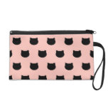 Madame Peach Wristlet de chat sacs baguettes