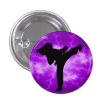 Madame pourpre Button de foudre Pin's