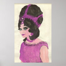 Madame rose toile posters