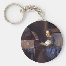 Madame Seated à la vierge Porte-clé