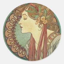 Madame Stickers d'art déco Autocollants