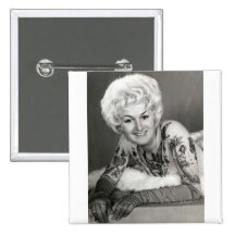 'Madame tatouée par 60 Badge Avec Épingle