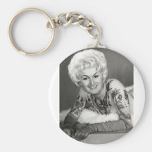 'Madame tatouée par 60 Porte-clefs