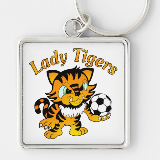Madame Tigers Soccer Porte-clés