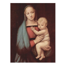 Madonna Del Granduca par Raphael Cartes Postales