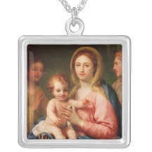 Madonna et enfant avec deux anges, 1770-73 pendentif