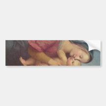 Madonna et enfant (les rythmes Madonna) par Raphae Adhésifs Pour Voiture