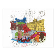 Madrid Cartes Postales
