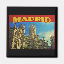 Madrid Espagne Aimants