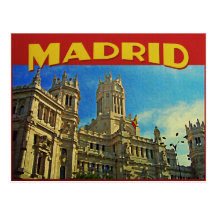 Madrid Espagne Cartes Postales