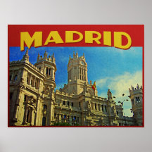 Madrid Espagne Posters