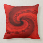 Maelstrom rouge oreiller