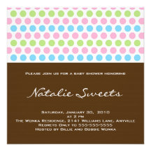 Magasin 5x5 de bonbons invitation personnalisée