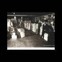 Magasin d'alimentation impressions sur toile