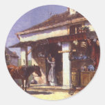 Magasin sur le canal d'Erie Adhésifs