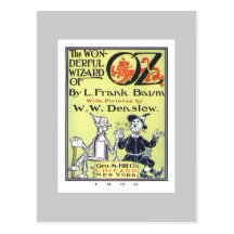 Magicien d'Oz Carte Postale