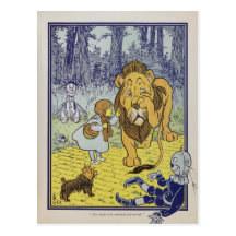 Magicien d'Oz Cartes Postales